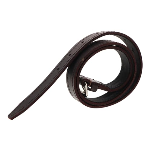 OSOLADY Adjustable Equestrian Leather Spur Straps with Zinc Alloy Buckle Horse Riding Accessories for Training and Competitions Nonstretch Design for Stable Foot Support