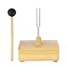ibasenice 512 Hz Tuning Fork with Resonance Box & Mallet – 7.87×5.9×3.54 in Steel Instrument for Sound Wave Physics Experiments, Classroom Acoustic Demonstrations for Teachers & Students
