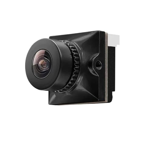 Cámara Caddx Ratel 2 V2 FPV 16:9/4:3 NTSC/PAL conmutable con lente de 2,1mm Compatible con lentes de repuesto para drones FPV(Black)