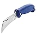 Klein Tools 1550-24 Pocket Knife, Stainless Steel Sheepsfoot Slitting Blade, 2-3/4-Inch Long Locking Blade