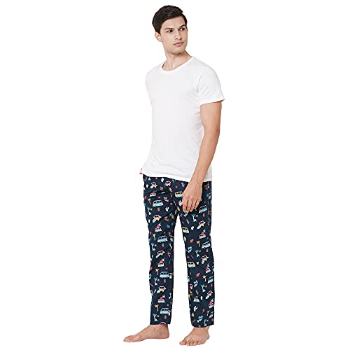 Image of Urban Scottish 100% Comfortable Men's Lounge Pants, Leisure-Wear withn Elastic Waist-Band & Regular Fit, Machine Washable Stayt Home Clothing, Expert Craftsmanship Featuring Plush to The Touch Feel