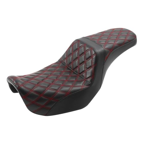 Asiento delantero para Dyna Low Rider y Fat Bob de dos plazas para motos del 2006 al 2017