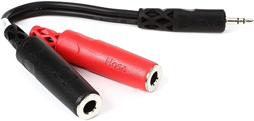 HOSA YMP-137 Cable Jack 3.5mm a 2x 1/4" TSF Estéreo x3 miniatura 5