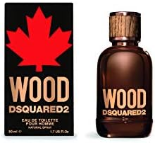 DSQUARED2 Profumo Per Uomo Eau De Toilette – Linea Wood, Fragranza A Base Di Legno, Forte E Persistente – Natural Spray, 50 ml