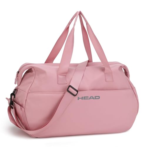 HEAD 32L Carry On Women Gym Duffel Bag with Shoes Compartment, Lightweight Crossbody Women Sport Bag for Men & Women, Workout Tote Bag Handbag for Business/Fitness/Yoga/Weekender Overnight