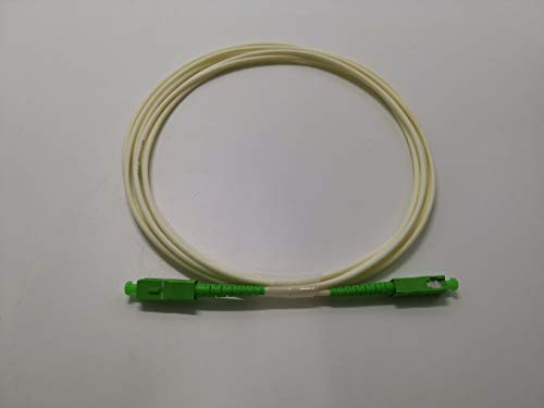 Câble fibre optique SC/APC vers SC/APC monomode Simplex 9/125 3mm de 200 mètres