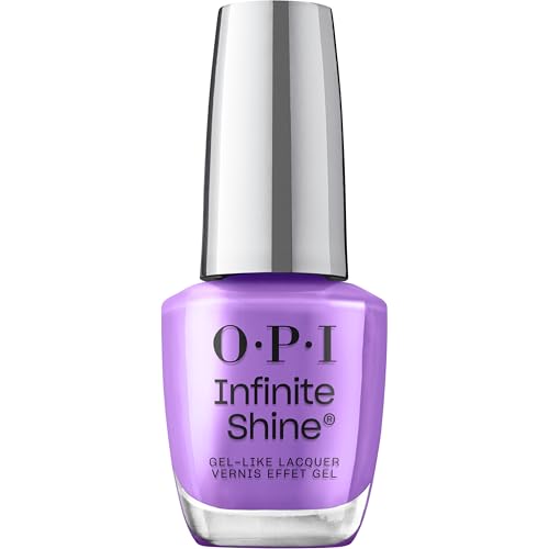 OPI Infinite Shine Here Plums the Sun | Opaque Soft Warm Plum Purple Crme Long Wear Nail Polish | Trip to the Brite Side | Summer 2026 Collection