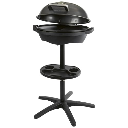 ProfiCook parrilla eléctrica | interior y exterior | sin humos | 2400W | parrilla eléctrica para balcón | indicador de temperatura | 2en1 parrilla de pie/mesa eléctrica | parrilla | PC BQS 1303