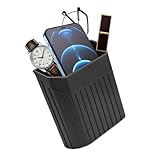 Organizador de bolsillo para salpicadero de coche, de almacenamiento para coche, adhesivo para el tablero, teléfono móvil, bolsillo para coche, gafas de sol, organizador para monedas de llaves de