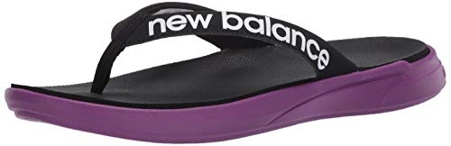 New Balance Women's 340 V1 Flip Flop, Natural Indigo/Deep Porcelain Blue, 8 M