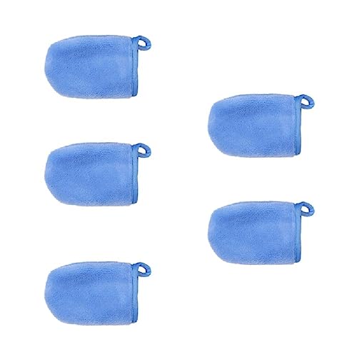 再利用可能なマイクロファイバーフェイスケアタオル フェイシャルクロス メイク落とし クレンジンググローブツール フランネルフェイスワイプ