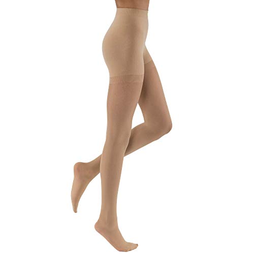 Image of JOBST 119355 Women's Control-Top Pantyhose, Natural, Large