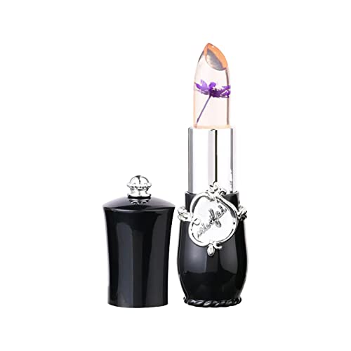 Sunenjoy Rouge à Lèvres Transparent avec Une Fleur Rouge à Lèvres Changement de Couleur Sexy Longue Durée Crème Hydratante (B) Cover