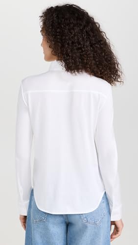 Image of Theory Women's Riduro Long Sleeve Button Down