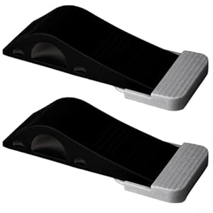 Sumsoctober H04X25 Türstopper Keil Schwarz-Grau