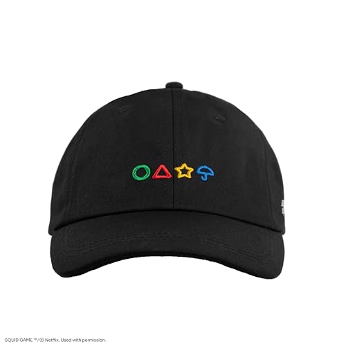 Cinereplicas Squid Game Casquette de baseball Squid Game - Licence officielle, Noir , taille unique