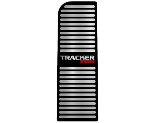 Descanso de pé em aço inox Compatível com Tracker Turbo - BLACK (Todos)