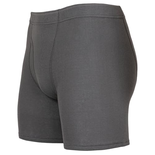 Gildan Men's Underwear Covered Waistband Boxer Briefs, Multipack