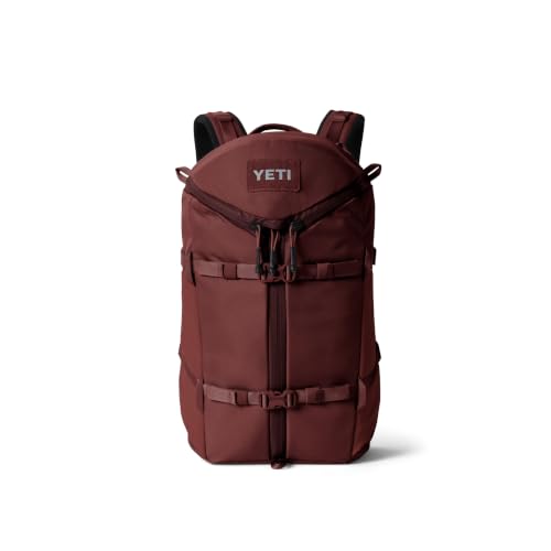 Image of YETI Ranchero Backpack 22L - Commuter Laptop Pack, Stag Dark Red