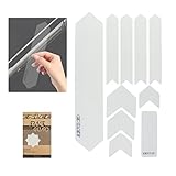 EZESO ESSENTIAL SKINCARE Bike Frame Protection Sticker,Bike Frame Protection Tape,High Impact Frame Guard–Protect Your Bike from Scratches and Dings