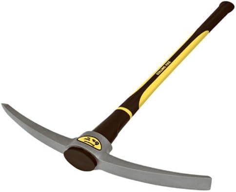Collins Zp-5fd-c Heavy-duty Railroad Pick With 36" Fiberglass Handle, 5 Lb Head