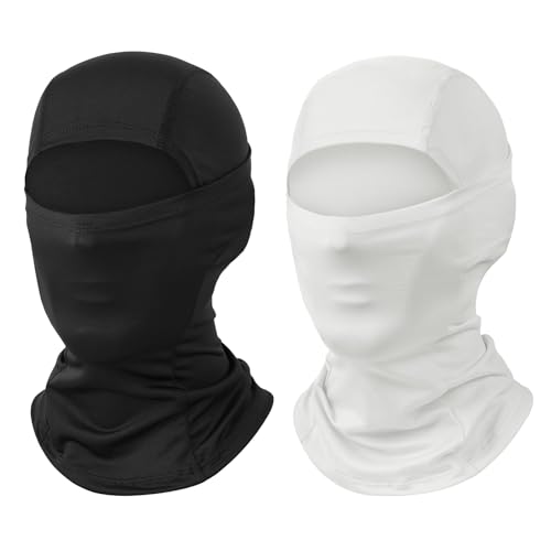 Balaclava Face Mask Sun UV Protection Hood Breathable,2 Packs Ski...