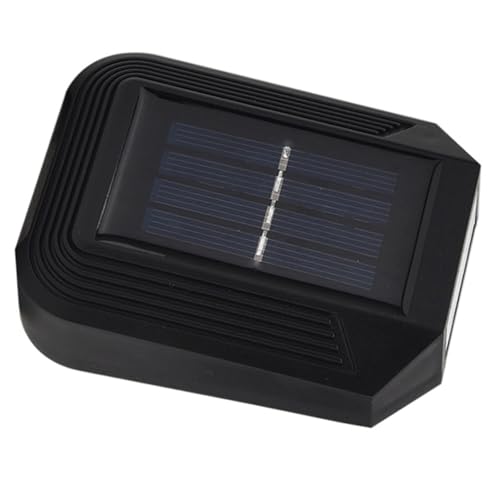 NAMOARLY Lámpara Solar de Pared Grande 6 Led, Luz Cálida para Jardín y Terraza, Aplique Decorativo Resistente Lluvia para Exteriores, Iluminación Solar para Patio y Cerca