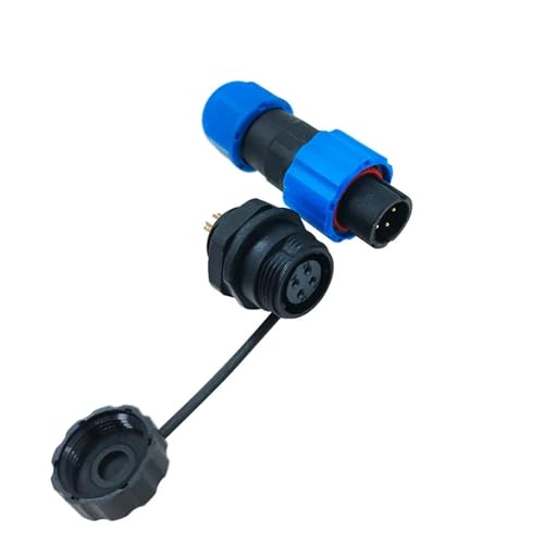Conector IP68 SP13 docking de 7 pines para prolongación de cables 5