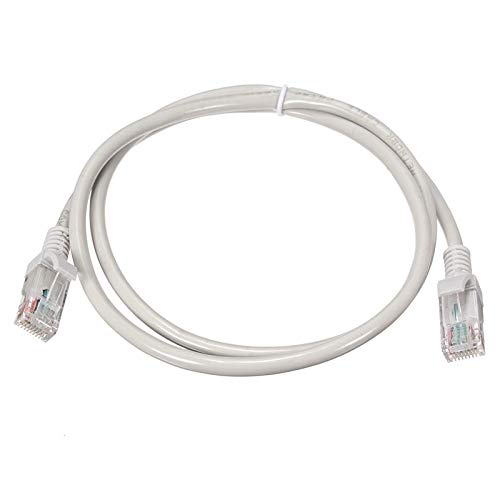 Alfais 4603 Cat5e Rj45 Ethernet Patch İnternet Modem Kablosu 50cm, Beyaz