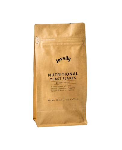 Jovvily, Nutritional Yeast Flakes, 1 Lb