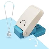 Earring Card Punch,Earring Hole Puncher,Portable Hangtag Punch Tool for Selling Jewelry,DIY Projects, Card Making, Scrapbooking, Craft, Perfurador