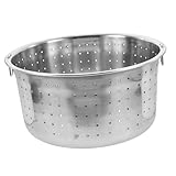 SOLUSTRE Dämpfeinsatz Dampfkorb für Topf Gemüse Dünsteinsatz mit Gleichmäßigen Löchern...