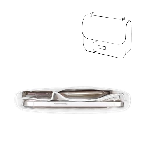 Image of Constance BagInsert Organizer For Hermes(24singlegusset,Blanc)