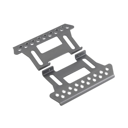 RC�������i Compatible With Axial SCX10ii 90046 90047 For Wrangler D90 TF2 1/10 RC�N���[���[�J�[�p�[�c 2���� �A���~������ ���b�N�X���C�_�[�T�C�h�X�e�b�v�p(Gray)
