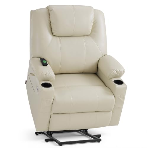 Image of MCombo Power Lift Recliner Chair for Elderly, Heat and Massage R7042