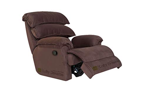 Image of Elegant Recliner Sofa 1 Seater - Supreme Comfort, Durable Manual Recliner Chair Design, and 5-Year Warranty for Reliability
