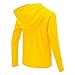 Boys Rash Guard Swim Shirts Toddler Kids Long Sleeve Hoodie UPF 50+ Sun Protection Swim Top Fishing Shirt with Thumb Hole Yellow 5-6 Years