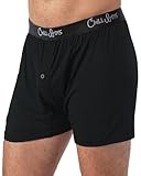 Chill Boys Performance Boxers -Cool Comfortable Men's Boxer Shorts. Soft Anti-Chafing Underwear for Men. Tagless Boxers, Black LG