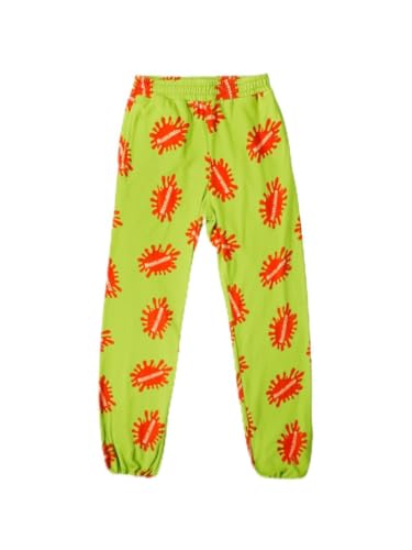 Nickelodeon Slime Repeat Logo Lime Polar Fleece Pants