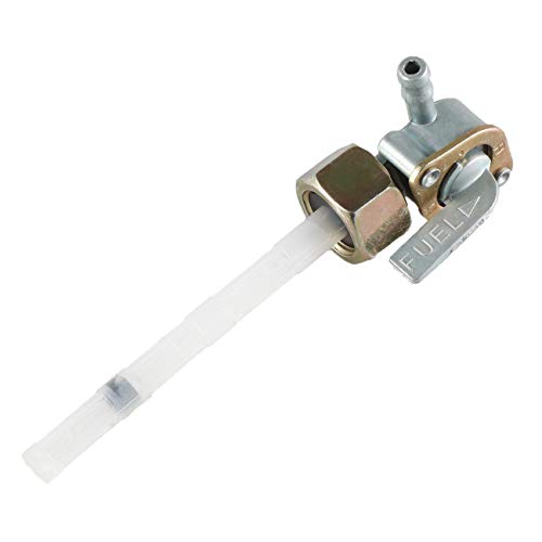 OQUGRHR 14mm Benzinhahn Ersatz für Benzinhahn Kraftstofftank Ein/Aus Ventil Schalter für motorisiertes Fahrrad 50cc 49cc 66cc 80cc 125cc