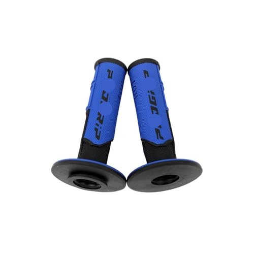 Poignées guidon moto universelles 22-24mm pit bike caoutchouc 6 couleurs
