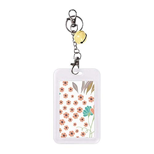Pochette Carte de Crédit Fleur Jaune Cloche pour Éviter les Rayures de Cartes