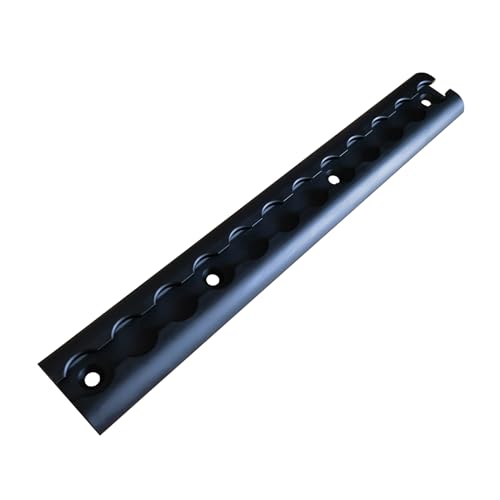 Sistema de amarração de trilho L, inclui 1 trilho de trilho em L de 1 pé com tampas de extremidade e