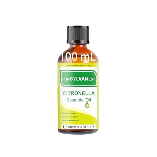 FORSYLVANEST Aceite Esencial de Citronela 100 ml – Para Aromaterapia, Masajes, Baño, Cuidado de la Piel, Jabones y Velas
