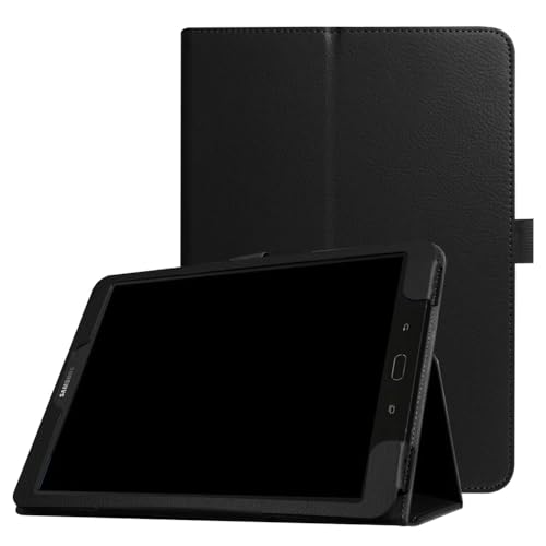 SZLONKOU Tablet Cover for Samsung Galaxy Tab S3 9.7 SMT-820 SM-T825C SM-T827V,Ultra Slim Folio Stand Lightweight Leather Case for Samsung Galaxy Tab S3 9.7' T820 T825 T827 (Li-Black)