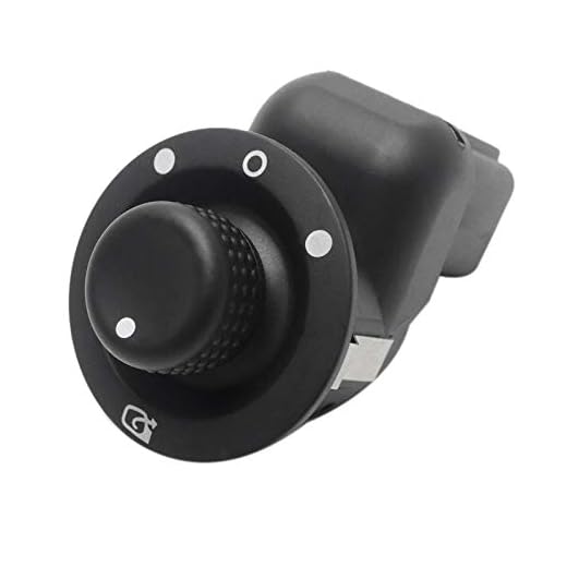 SODIAL Interruptor de Control del Botón del Espejo Retrovisor del Coche para Renault Laguna II Megane 2 8200109014