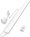 ASOKO Plug-in Under Cabinet Lighting, 24Inch LED Workbench Lights with Super Brighten 900Lumen and Dimmable 6000K Cool White, Memory Function Desk Lamp for Kitchen Sink/Desk/Workbench
