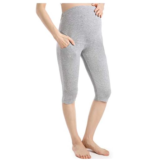 Ferrieswheel Story Pantaloni Donna Incinta Premaman Shorts Pregnancy Leggings Gravidanza Fitness
