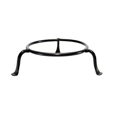 Laredo Import Basic Wrought Iron Display Ring Stand-4.5 Inside Diameter of Ring x 2 High Cover
