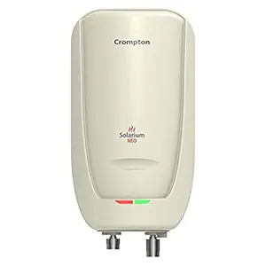 Crompton Solarium Neo 3-L Instant Water Heater with Advanced 4 Level Safety (Ivory)